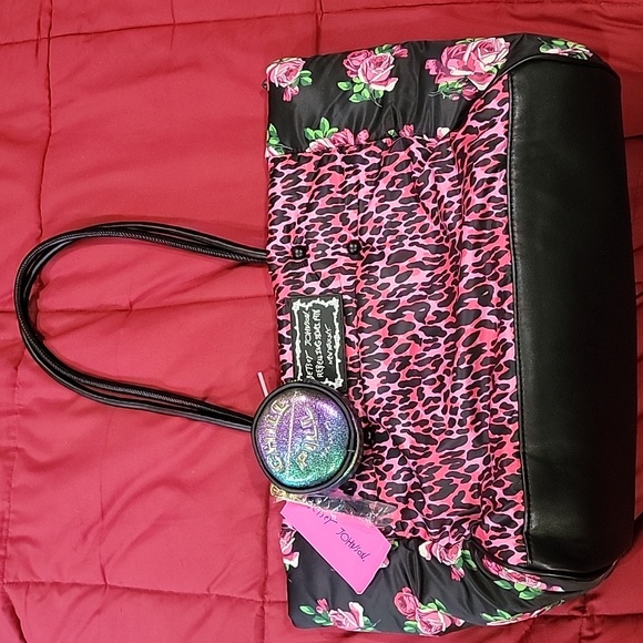 NWT! Betsey Johnson Garden Tote - Picture 2 of 6